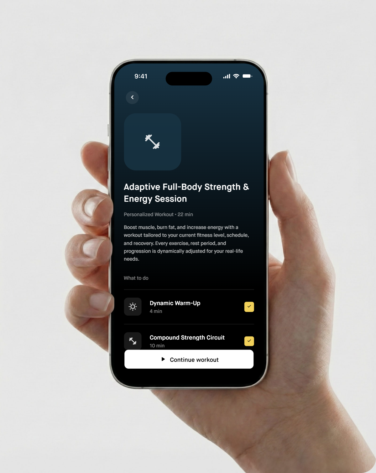 SmartFit app — marketing design reference